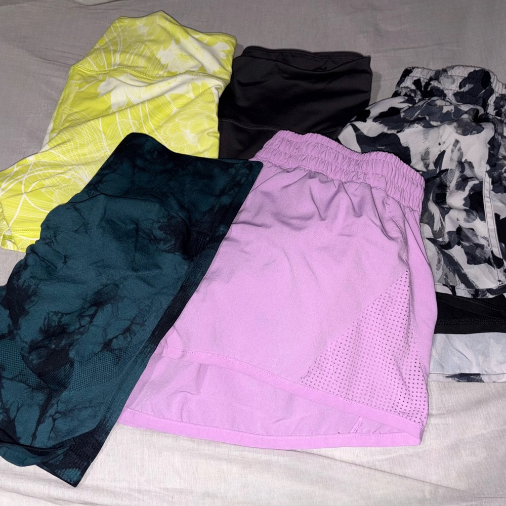 Colorful Activewear Shorts Collection size large